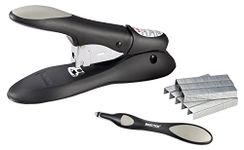 Bostitch Office Personal Heavy Duty No-Jam Stapler Value Kit, 60 Sheets, Includes Push-Style Remover, Black