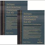 Indian Accounting Standards (Ind AS) with CD (Set of 2 Volume) By Dolphy D’Souza Latest Edition April 2019