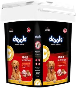 Drool Adult Dry Dog Food Chicken and Egg Inside Container 5kg Pack