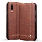 Pikkme Samsung Galaxy A50 /A50s/A30s Leather Flip Cover Wallet Case for Samsung Galaxy A50 /A50s/A30s (Brown)