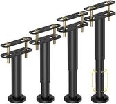 Wlrrcwdttc 4 Pcs Adjustable Height 