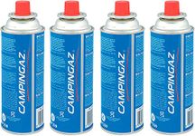 CAMPINGAZ Compact Butane Gas Canister, Perfect for Camping & Outdoor Cooking (Blue, 4)