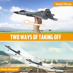 HAWK'S WORK F-22 RC Airplane – Remote Control Jet Model