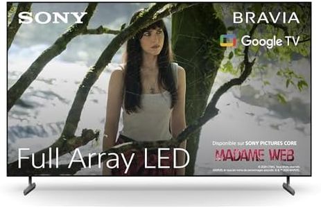 Sony TV Bravia KD-55X85L: TV 4K Ultra HD |Full Array LED | HDR | Google TV | Pack ECO | BRAVIA Core - Modèle 2023