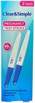 Clear and Simple Pregnancy Test Kit