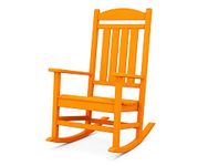 Polywood R100TA Presidential Rocker, Tangerine