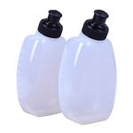 Zulaniu Sports Running Water Bottles - Pack of 2, for Hydration Belt or Vest - Ideal for Running Hiking Cycling (280ml/10oz)