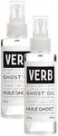 VERB Ghost Oil, 4 fl oz- Weightless Hair Oil for Fine to Medium Hair – Smooths Frizz, Adds Shine – No Parabens, Gluten or Harmful Sulfates, (Pack of 2)