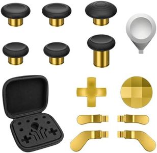 14 in 1 Metal Thumbsticks for Xbox Elite Controller Series 2, Gold