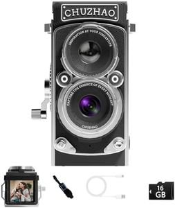 Chuzhao Vintage Mini Digital Camera Retro Point And Shoot
