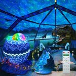 Rossetta Galaxy Projector, Star Projector Galaxy Light Projector for Bedroom, Starlight Projector with Bluetooth Speaker and White Noise, Night Light for Kids Adults Home Thealter, Ceiling, Room Decor