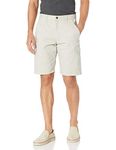 Wrangler Men's Classic Relaxed Fit Cargo Short, Dark Putty, 34