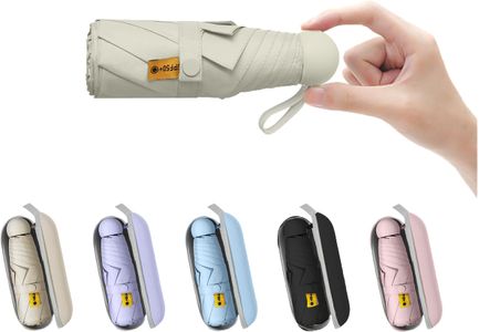 BAODINI Mini UV Travel Umbrella – Compact Lightweight Sun Protection