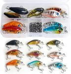 Realure 9 Pcs Minnow Bass Fishing L