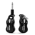 Gemini Sound GMU-G100 - Professional UHF Wireless Guitar System with Rechargeable Transmitter and Receiver, 50+ Meters Range, High-Fidelity Audio, for Electric and Acoustic Guitars, Plug & Play