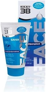 Neat Feat 3B Face Saver Antiperspirant Gel for Facial Perspiration & Shine, White and Blue, 1.76 Fl Oz / 50g