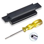 EEEKit 72 Pin Replacement Connector Cartridge Slot and 3.8mm Screwdriver Bit Open Tool for Nintendo NES 8 Bit System