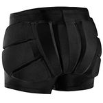 RANDDER Kids Butt Pad Shorts for Skating Snowboarding Ski Hockey, Hip Tailbone Protective Padded Shorts for Youth Child