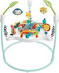 Fisher-Price Jumperoo Baby Activity Center with Lights Sounds and Music, Interactive Baby Bouncer, Jumping Jungle