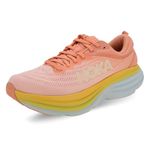 Hoka OneOne Women's Sneaker, Shell Coral/Peach Parfait, 8