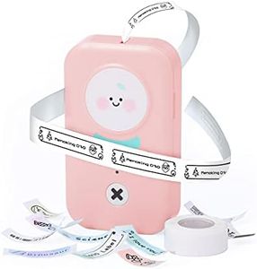 Memoking D30 Label Maker Sticker Machine - Portable Thermal Printer Mini Sticker Maker Machine, Compatible with iOS & Android, for Kitchen Home Office Organization
