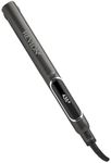 Revlon RVST2175F Copper Smooth™ 1” Ceramic Flat Iron, Hair Straightener, 435°F Professional High Heat, Less Frizz, Fast Heat Up, Dual Voltage, Digital Control, 30 LCD Heat Settings, Copper