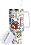 Yasala Fun Tumbler Route 66 Cute Tr