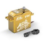 AGFRC 55KG Waterproof RC-Steering-Servo-Motor High-Torque - Full Metal Gear Digital Brushless Standard Servo for 1/8 1/10 RC Car, Control Angle 180°(A81BMWP 2024 Special)