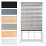 FURNISHED Venetian Blinds Window Blind PVC Easy Fit Curtains Trimmable Strong Home Office Venetian Blind - Silver 60W x 150H cm