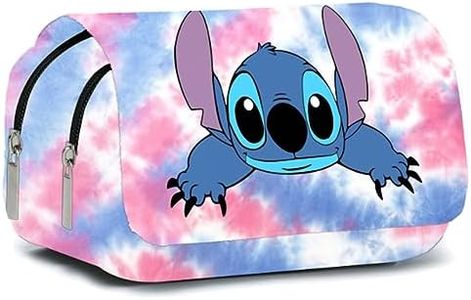 FISAPBXC STI-TCH Estuche de Lápices, Estuches Escolares Estuche con Cremallera Gran Capacidad Estuches Doble Compartimentos con Solapa Portátil de Papelería para Estudiantes de Primaria y Secundaria