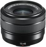 Fujifilm Fujinon Power Zoom Lens XC15-45mm F3.5-5.6 OIS PZ for Fujifilm X Mount Cameras, Black