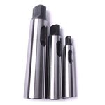 ATOPLEE 3pcs Morse Taper Drill Sleeve Reducing Adapter for Lathe Milling,MT2 to MT1,MT3 to MT2,MT4 to MT3