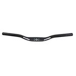 UPANBIKE Bike Handlebar MTB Mountain Bike Handlebar Bicycle Short Kids Bike Handlebar φ31.8mm*440mm/520mm 30mm Riser Bar(520mm,Black)