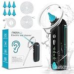 iTHERAU Wash Ear Cleaner Water Powered Ear Cleaner Electric Ear Cleaning Kit with 4 Pressure Modes Safe & Effective Ear Irrigation Flushing Kit with 6 Spray Nozzle