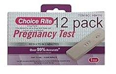 B.N.D TOP Early Pregnancy Test 12 Count Clear and Accurate Results Over 99% Accurate HCG Early Detection Individually Sealed