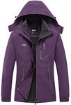 Diamond Candy Hooded Waterproof Jacket Softshell Women Sportswear