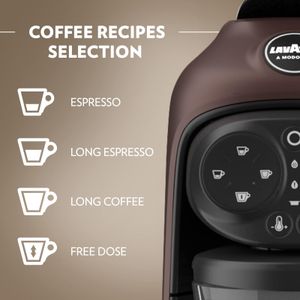 Lavazza A Modo Mio Deséa Coffee Machine – Walnut
