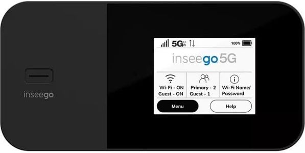 Generic Inseego MiFi X Pro M3000 5G and 4G LTE Hotspot | T-Mobile | All Day Battery Life | WiFi 6 Technology, Black