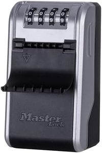 Master Lock High Capacity Key Lockbox, Combination Dial, Wall Mount