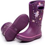 WTW Kids Rubber Rain Boots - Neopre