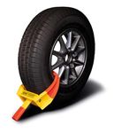 Maypole Universal Wheel Clamp Suitable for Cars, Vans, Motorhomes, Caravans, Trailers Tyre Width 175 mm to 225mm