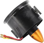 SUNGOOYUE RC Jet Engine Ducted Fan, 70mm EDF Ducted Fan with 3000KV Brushless Motor for RC Airplane