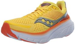 Saucony Mens Guide 17 Pepper/Canary Running Shoe - 10 UK (S20936-116)