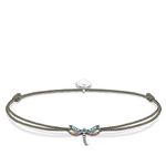 Thomas Sabo Women Bracelet Little Secret colourful Dragonfly 925 Sterling Silver LS073-298-7-L20v