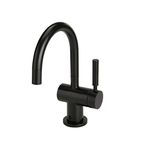 InSinkErator F-H3300MBLK Indulge Modern Hot Water Dispenser Faucet, Matte Black