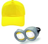 4sold Hat Minion Goggles Fancy Dress Costume Despicable Me Glasses Goggles (Kids Yellow 3)