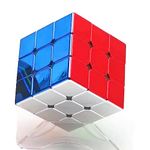 cuberspeed ShengShou Legend Metallic Mirror Reflective Stickerless Speed Cube 3x3x3 Metallic Speed Cube