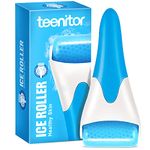 Ice Roller for Face, Eye, Puffiness, Migraine, Pain Relief and Minor Injury, Teenitor Ice Face Roller Massager Cold Facial Roller Freezer Tighten Skin Care, Blue