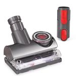 Tangle Free Turbine Brush Head Replacement for Dyson DC77 UP17 V6 DC59 DC62 V7 V8 V10 V11 V15 SV22 Vacuum Cleaner Accessories, Pet Hair Attachment Compatible with Dyson Part no. 925067-06 with Adaptor