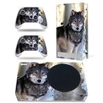 Skin for Xbox Series S, Whole Body Vinyl Decal Protective Cover Wrap Sticker for Xbox Series S Console and Wireless Controller (Xbox Series S, Wolf)